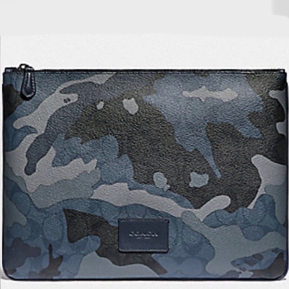 Coach Camouflage Large Tech Pouch
